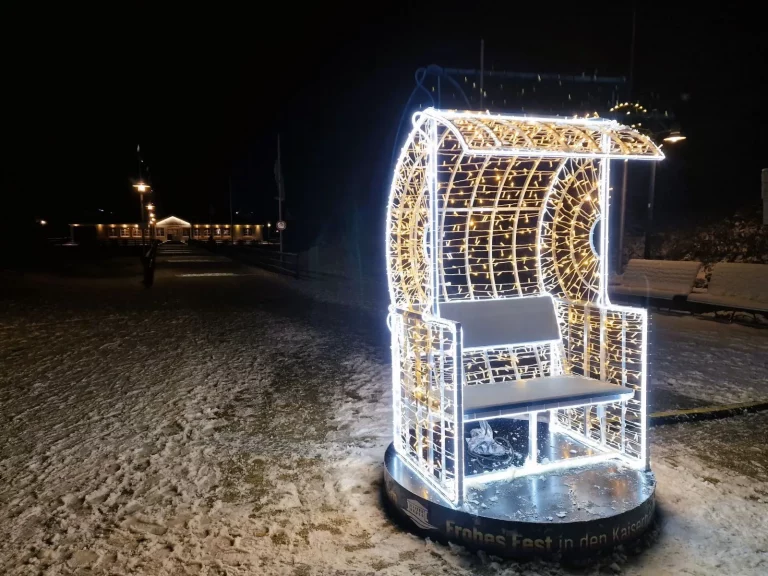 Inselglitzern Element Strandkorb
